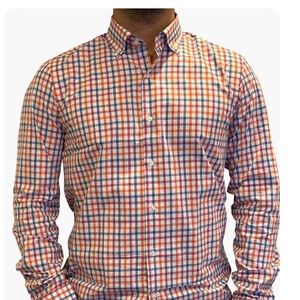 Stylish Red and Blue Checkered Men's Shirt